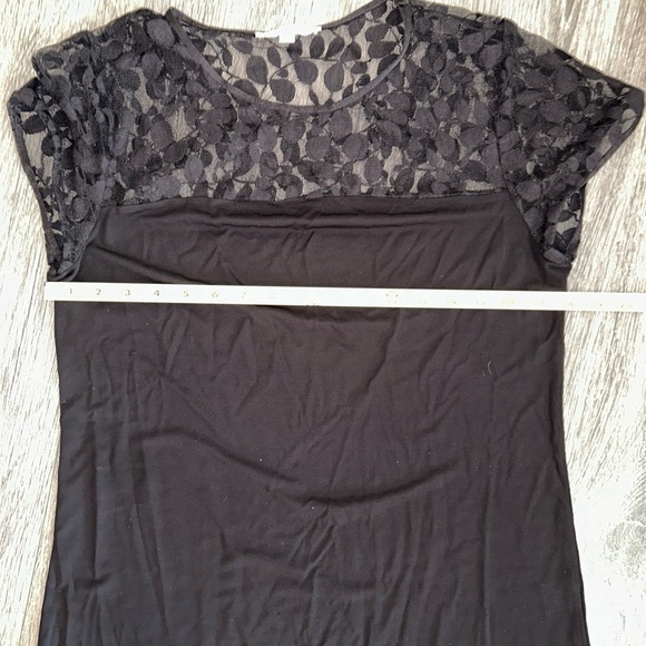 Classiques Entier Size LP  Top Blouse Women’s 10 12 with Lace Detail - Picture 3 of 5